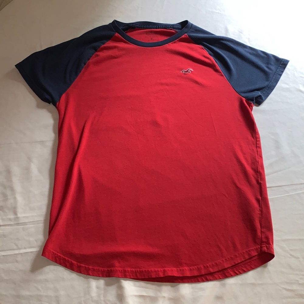 Red Shirt Medium Hollister